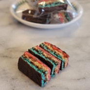 무지개 쿠키 🌈 Rainbow cookies