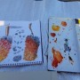 야외스케치가서 단풍나무 그리기 - 수채화 테스트