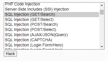 실습 : DBMS 조회 및 결과 검증(1)-SQL Injection (GET/Search) : 네이버 블로그