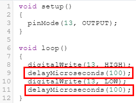아두이노 함수 - delayMicroseconds() : 네이버 블로그