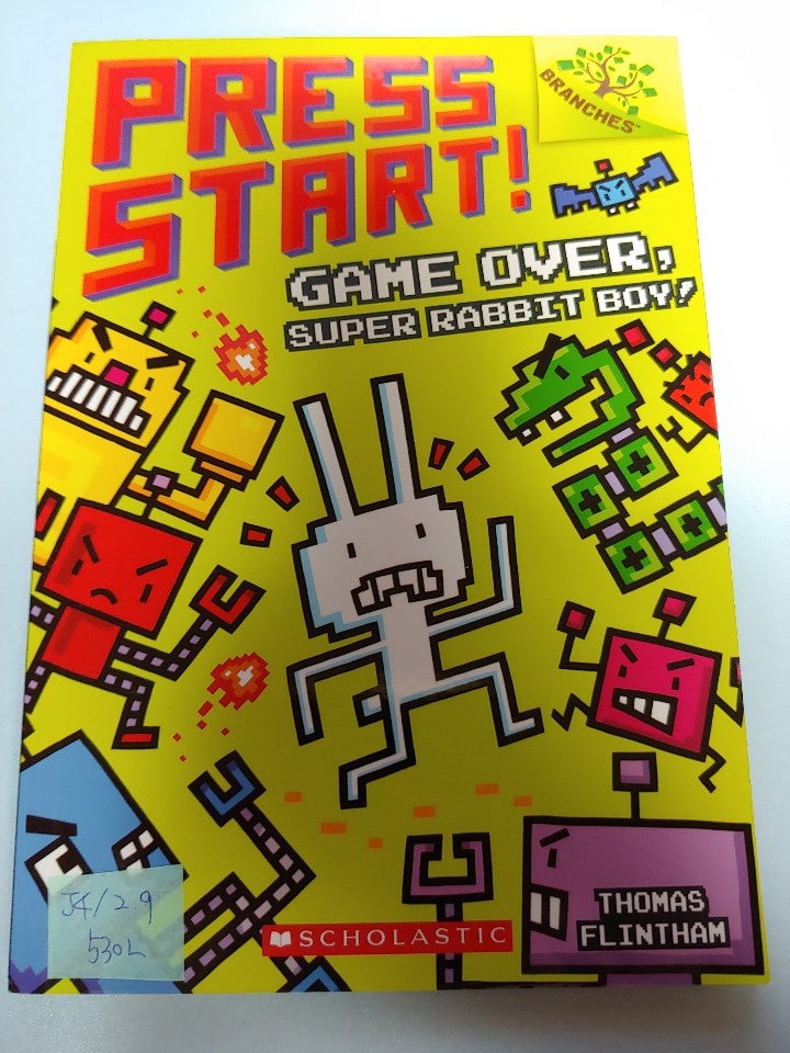 [2020/10/15-2020/10/17 영어] PRESS START 1권 - GAME OVER, SUPER RABBIT BOY ...