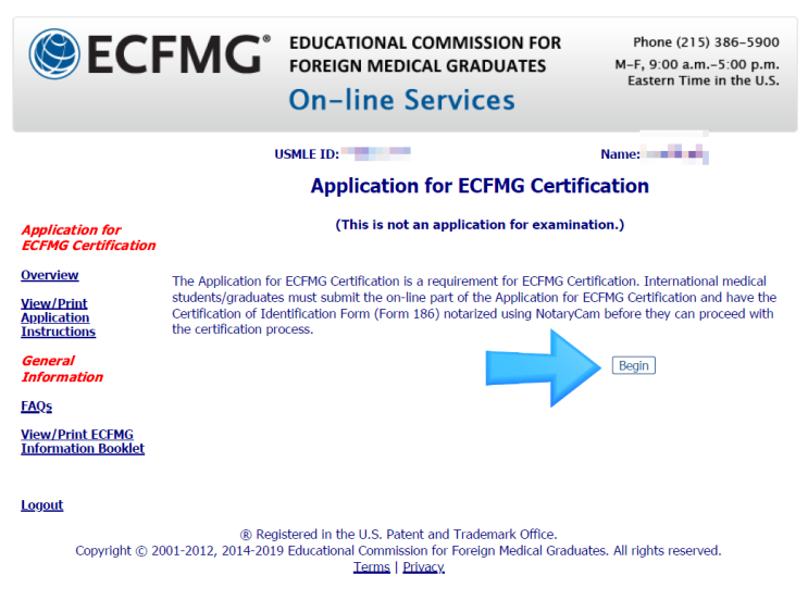 [USMLE Step 0] 2. Application for ECFMG Certification 시작 및 Form 186얻기 ...