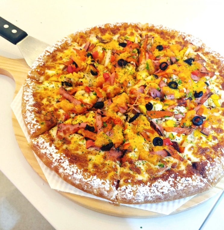 깜짝 놀란 역곡 맛집 수제 피자래빗 역곡점 With 데이트팝 : 네이버 블로그