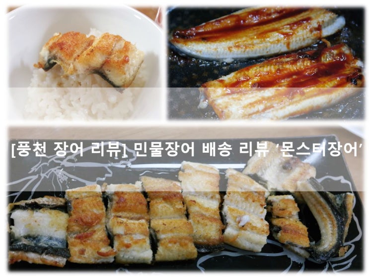 [풍천 장어] 집에서 맛있게 즐기는 민물 장어 배송 '몬스터장어' 리뷰 : 네이버 블로그
