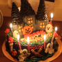 베니 케이크 ｜ 할로윈 유령의 집 케이크 (케이크 디자인)