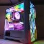 화이트 감성 케이스 와 RGB 튜닝 컴퓨터 경기 광주 조립 PC 매장