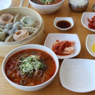 울산 간절곶 칼국수집 얼큰한 육칼 맛집!