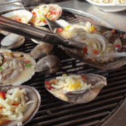 강화도 전등사 동막해수욕장조개구이 맛집 "바다마을"