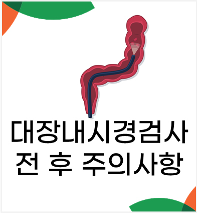 [대장항문전문병원] 대장내시경검사 전후 주의사항 : 네이버 블로그