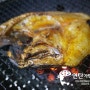 [메뉴 연구] 반건조 우럭 연탄구이 - 인천 연수동 맛고을길 먹자거리 맛집 연탄가면돼지