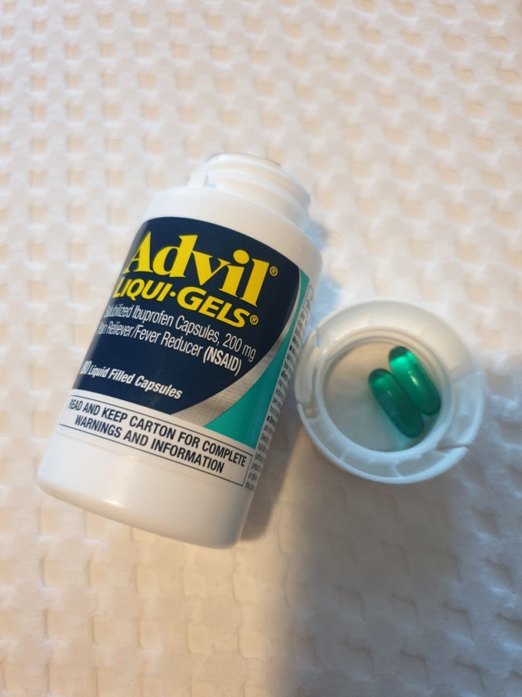 cvs감기약 애드빌리퀴겔연질캡슐 Advil LiquiGels Soft Cap 미국감기약 네이버 블로그