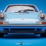 [2014] 1/18 KK-Scale Singer Coupe Porsche 911 Modification gulf blue