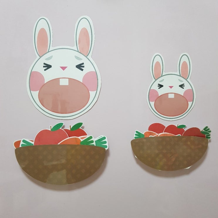 크다 작다 크기비교 개념놀이 / 엄마표 놀이 : 네이버 블로그