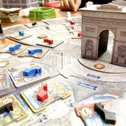 보드게임 소개, "벨 에포크 파리" 파리의 부동산 투자가가 되어 6개의 지구에서 영향력을 겨루는 게임!