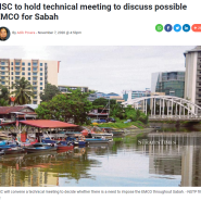 국가안보위원회는(NSC) 아직 Sabah의 EMCO(강화된MCO)를 결정