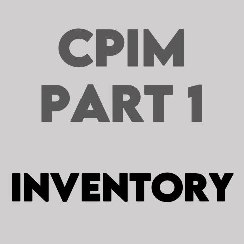 [CPIM_IMM] Inventory Fundamentals : 네이버 블로그