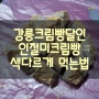 [강릉크림빵달인]인절미크림빵☆보관방법☆색다르게먹는방법☆가격3,000원☆강릉빵다방