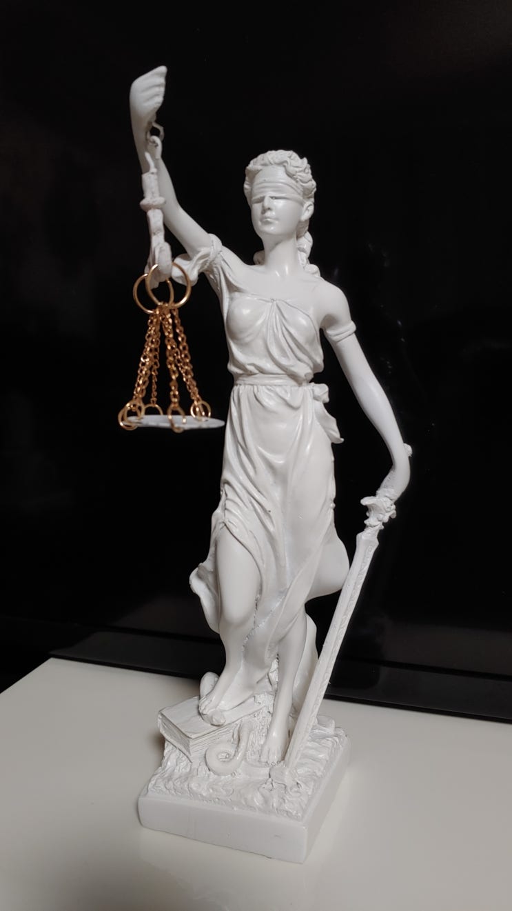 조각상 디케(Dike) '정의의 여신상' : 네이버 블로그