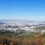 대전 전경이 한 눈에 식장산 전망대