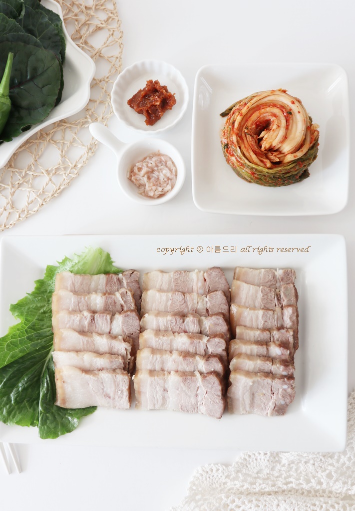 수육용 돼지고기로 수육 맛있게 삶는법~ ⓦ미트박스 : 네이버 블로그