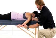[SFMA] SFMA 상지의 Pattern 1하위 검사 - 6. Passive prone shoulder 90/90 IR ...