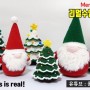 [코바늘]크리스마스 트리 + 산타인형 뜨기