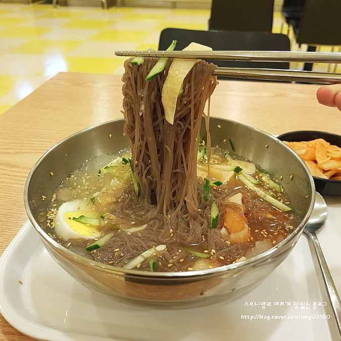 [여수/국동] 냉면맛집 롯데마트푸드코트 내 강산면옥 : 네이버 블로그