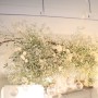 논현 꽃집 꽃지은 행잉 인스톨레이션 :-) 안개 꽃 잔뜩 하얀 눈같은 크리스마스엔 눈이 올까요? (feat. 자이언티 눈)