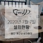 [씨메05]2020년 7월 7일 명동 개인매장 설치현황