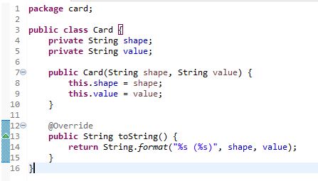 자바 카드 덱 만들기, Java Card Deck : 네이버 블로그