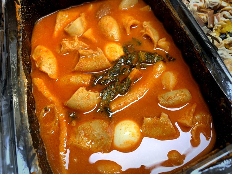 배떡 소곱창떡볶이 + 로제떡볶이 4명 : 네이버 블로그