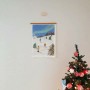 크리스마스 홈데코 소품, 겨울 감성 따뜻한 포스터로 연말 분위기 뿜뿜