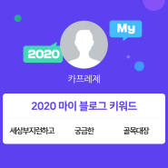 [2020 마이블로그 리포트] 한 눈에 보는 올해 내 블로그 데이터!