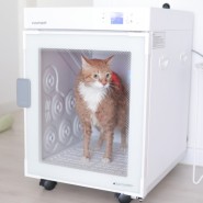 [공유] 붐펫 드라이룸 K100 사용기: 고양이 목욕, 순식간에 털 말리기 끝, 2개월 사용 총평