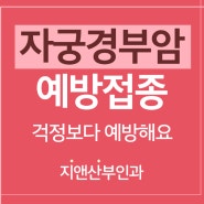 교대자궁경부암예방접종 소중한 나를 위한 선택! 가다실