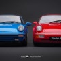 [collection] 1/18 Solido Porsche 911 3.6 Turbo, 3.0 Coupe