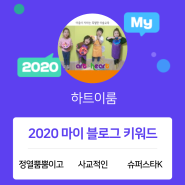 [2020 마이블로그 리포트] 한 눈에 보는 올해 내 블로그 데이터!