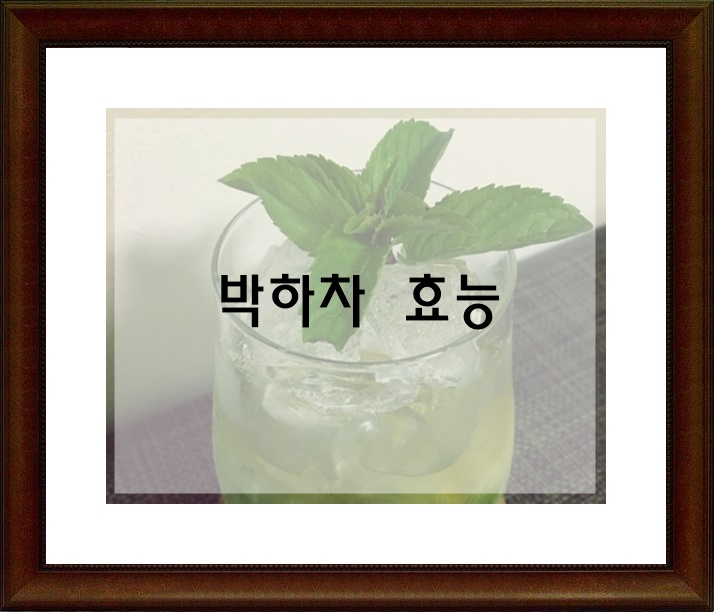 박하차 효능과 부작용을 잘 알고 드세요. : 네이버 블로그