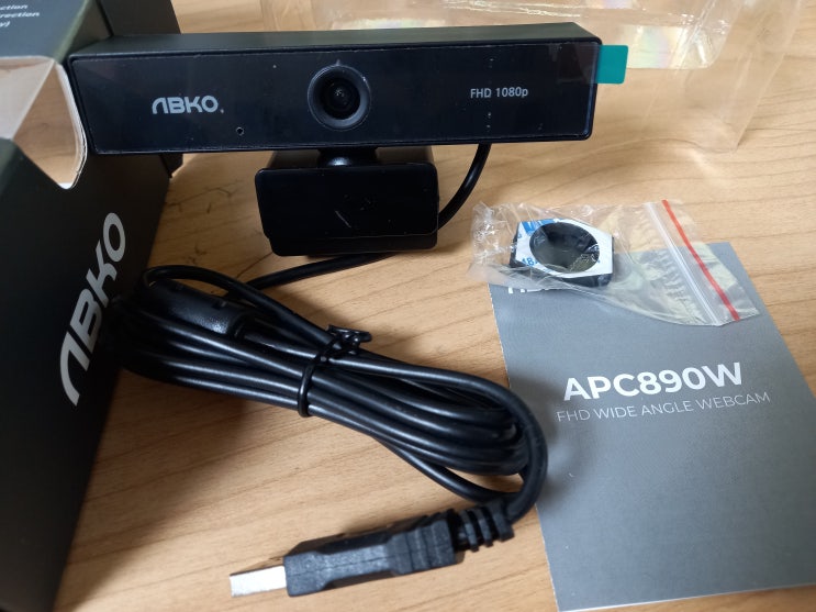 APC890W FHD Wide Angle Webcam - ABKO