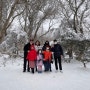 한라산 1100고지에서 즐긴 화이트 겨울