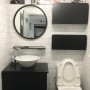 블랙앤화이트로 꾸민 화장실 셀프인테리어(욕실 리모델링 완성)