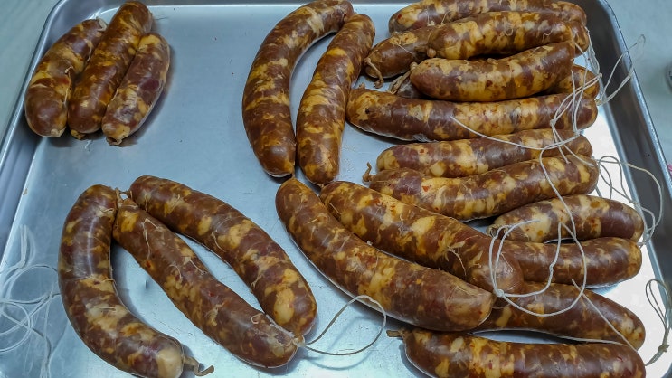 [라로우(납육, 臘肉, 腊肉 làròu) 이야기] 10. 라창(납장,腊肠làcháng), 샹창(향장,香肠xiāngcháng ...