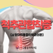 경복궁정형외과 척추관협착증 허리가 아파 걷기 힘들다면