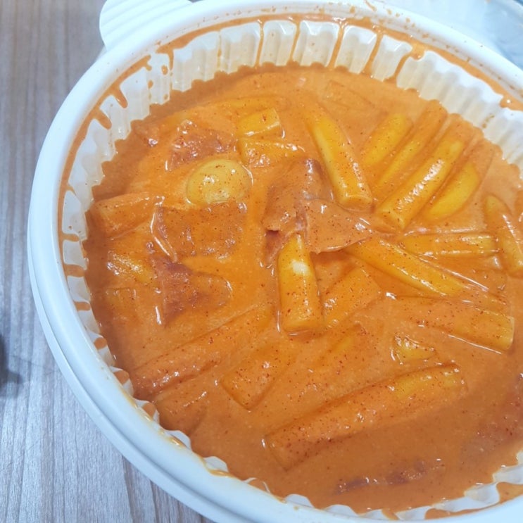 배떡 로제떡볶이 보통맛 존맛 배달떡볶이 칼로리 : 네이버 블로그