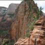 유타 - 자이언 국립공원 최고의 인기 트레일인 Angels Landing Trail