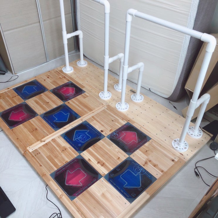 ddr제작 / ddr 만들기 / 오락실 펌프 제작 / 오락실 펌프 diy / 오락실 펌프 만들기 / pump it up diy ...