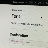SwiftUI, Font의 모든 것 (TextStyle, FontStyle, Font.Weight, Font.Design, System, Custom Font, 글자크기, 서식)