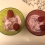 수제 딸기 아이스크림