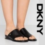 [해외] DKNY 다즈 플랫 슬라이드 샌들 핫 세일중!