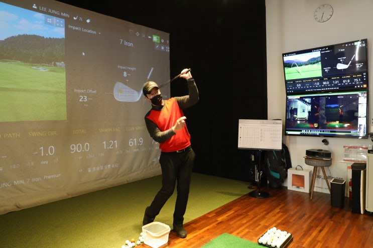 포항 골프레슨 추천, KPGA 이정민 프로의 더컵골프라운지 골프연습장 : 네이버 블로그